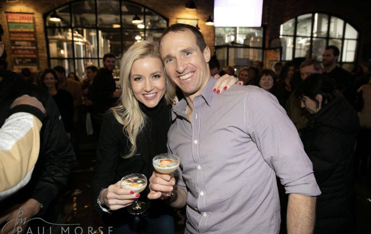 Drew Brees Wife Brittany Stole The Show On His Record Setting Night