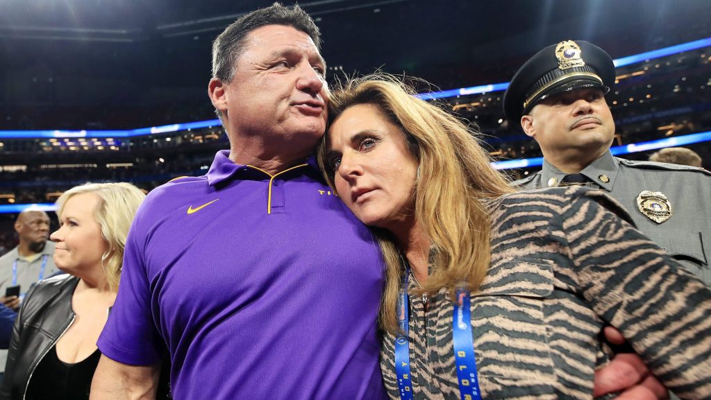 LSU Head Coach Ed Orgeron Has Reportedly Filed For Divorce Sports Gossip