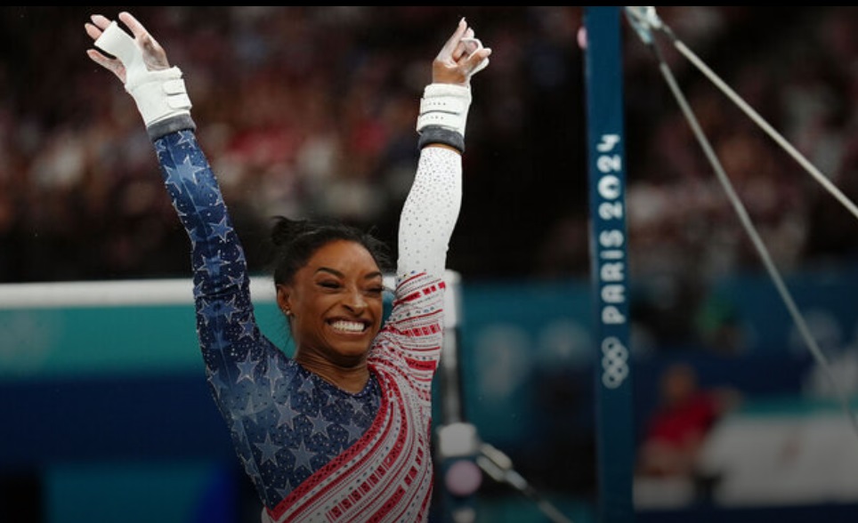 Biles leads U.S. women to gymnastics team gold