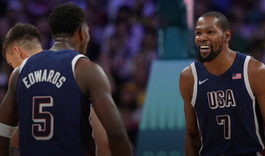 Durant provides spark in return to lead U.S. past Serbia