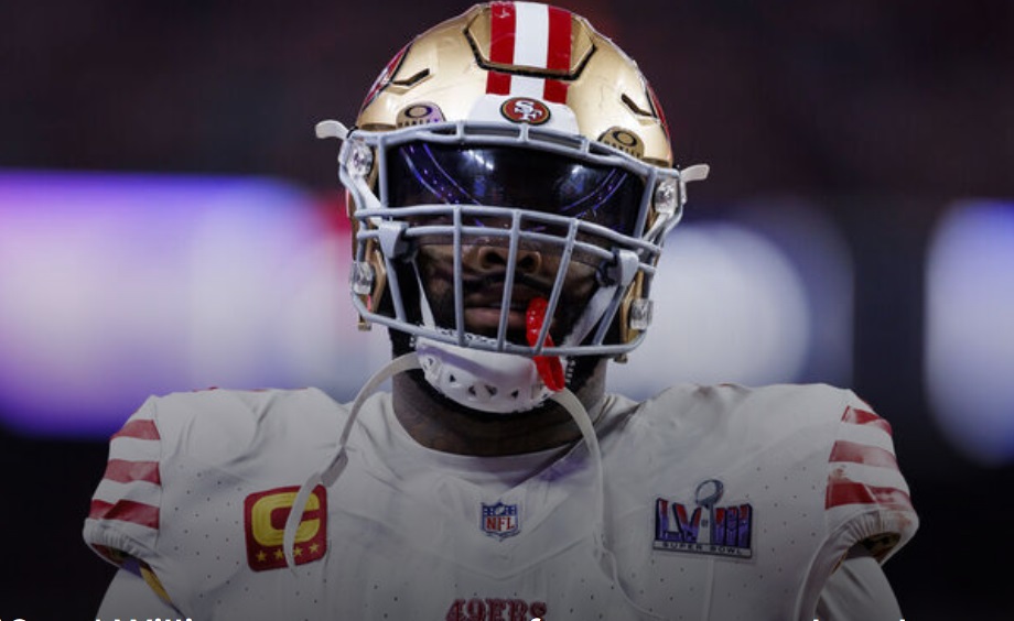 49ers’ Williams not at camp for contract-related reasons