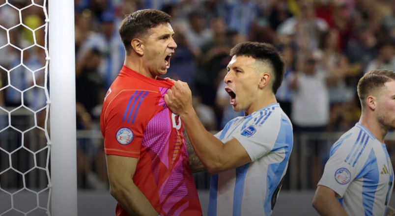Argentina survives shootout vs. Ecuador to reach Copa semis
