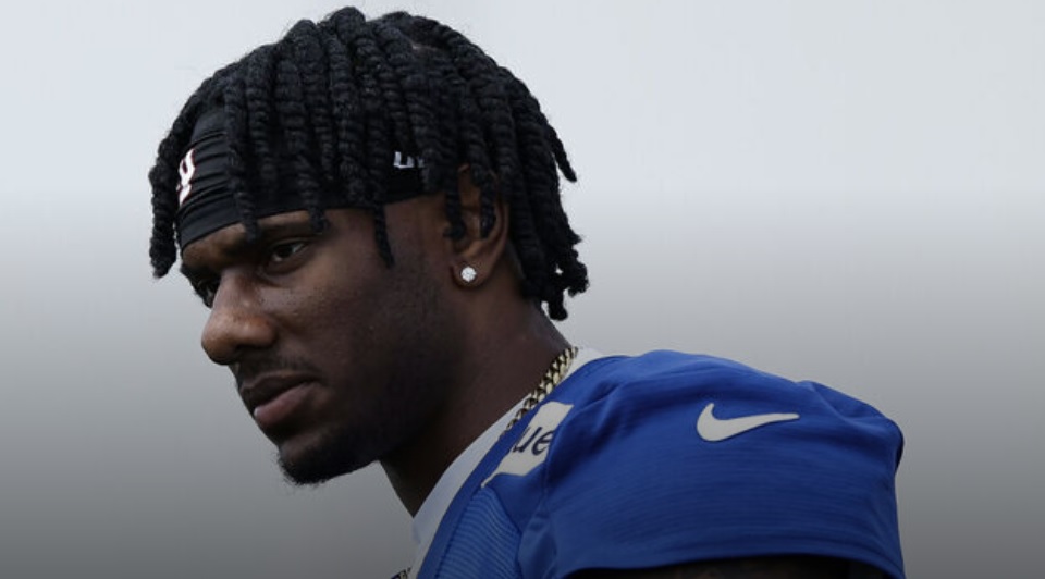 Report: Giants’ Nabers suffers mild ankle sprain at practice