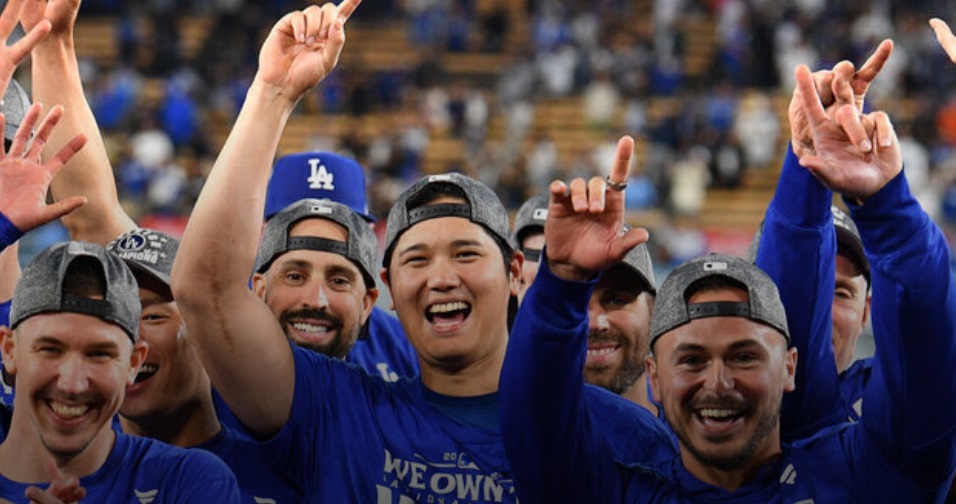 Dodgers clinch 11th NL West title in 12 seasons