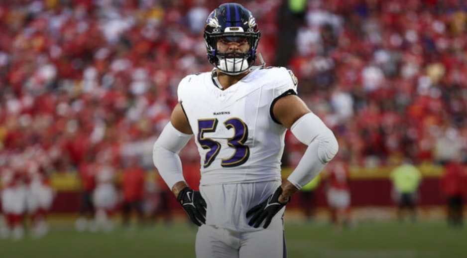 Ravens’ Van Noy got ‘appropriate’ care from Chiefs’ medical staff, NFL says