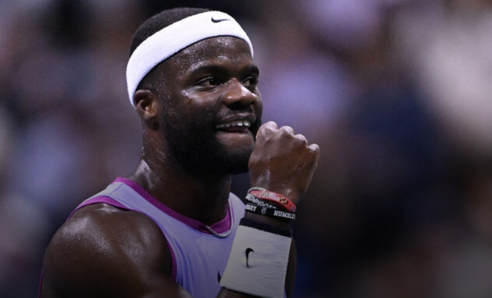 Tiafoe sets up all-American US Open semis with Fritz