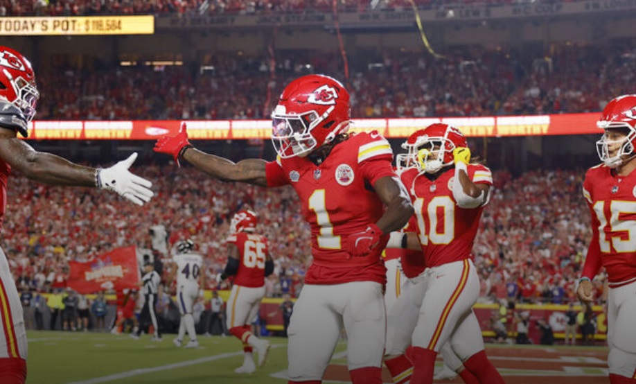 Chiefs win NFL opener as replay nixes Ravens TD at buzzer