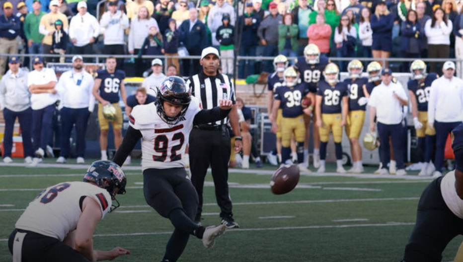 Northern Illinois stuns No. 5 Notre Dame as 28.5-point underdog