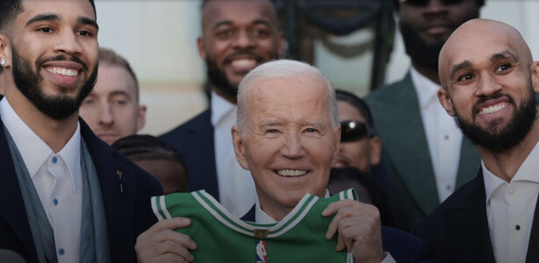 President Biden welcomes 2024 NBA champion Boston Celtics to White House