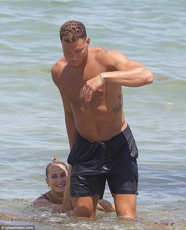 Blake Griffin And Girlfriend Francesca Aiello Hit Miami Beach Sports Gossip